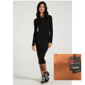 n:philanthropy Athens Midi Dress in Copper